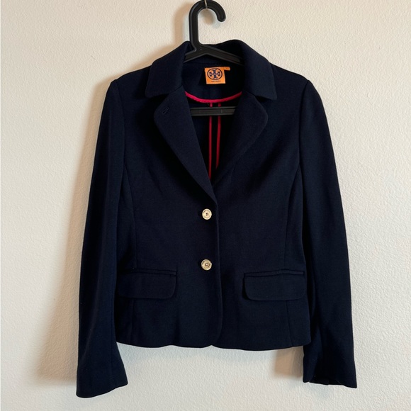 Tory Burch Women's Long Sleeve Wool Blend Blazer Jacket Small - Picture 1 of 16